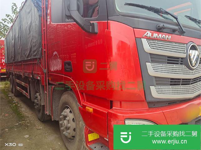 江西出售二手福田歐曼倉(cāng)柵載貨車(chē)