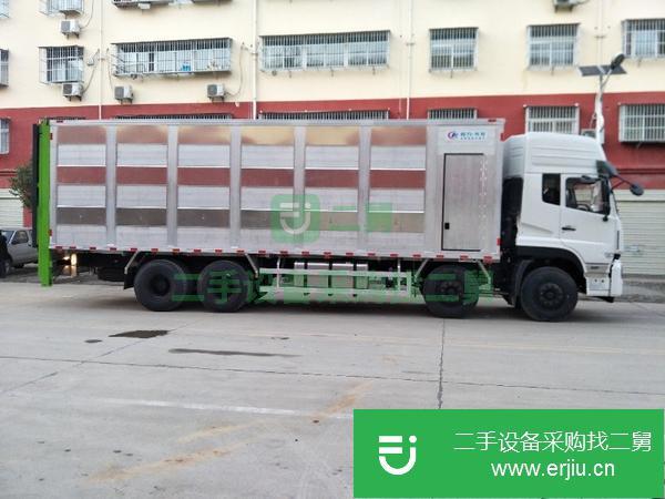 云南出售二手東風天龍前四后八鋁合金畜禽運輸車
