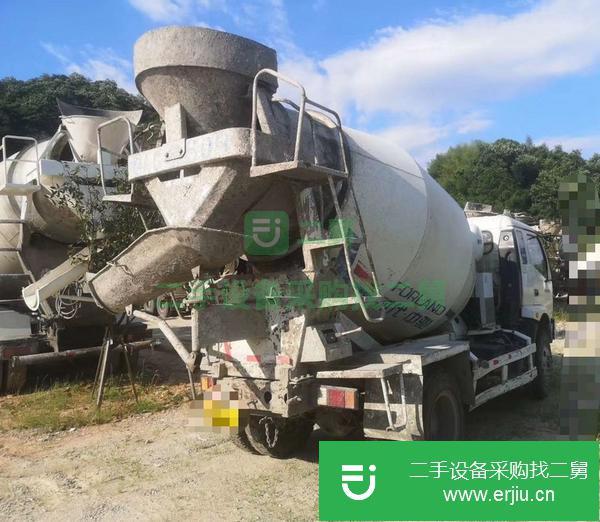 廣西出售二手單橋5方攪拌車