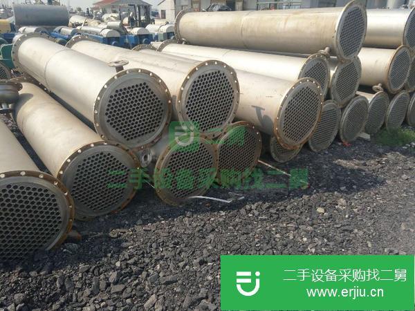 江蘇出售二手不銹鋼列管冷凝器