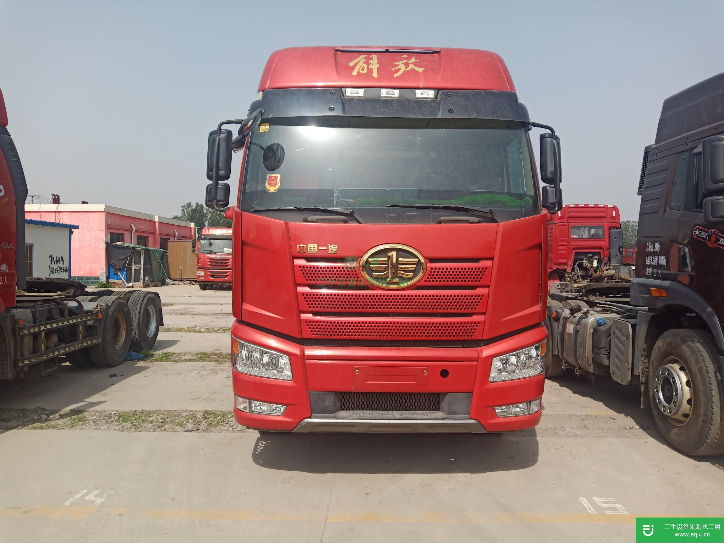 山東出售二手一汽解放牽引車