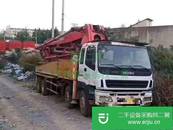 河北出售二手五十鈴46米泵車