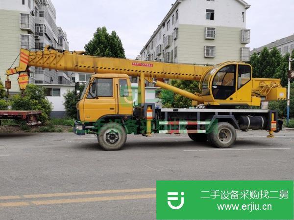 山東出售二手東風12噸汽車吊