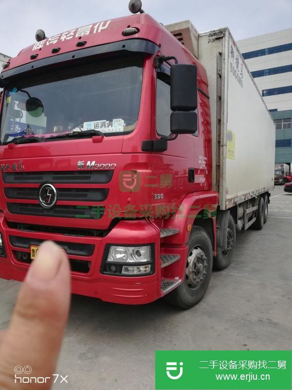 遼寧出售二手陜汽德龍m3000冷藏車