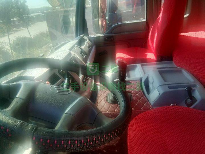 河北出售二手八成新的歐曼ETX后八輪自卸車