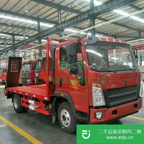 云南出售二手重汽王牌平板運輸車