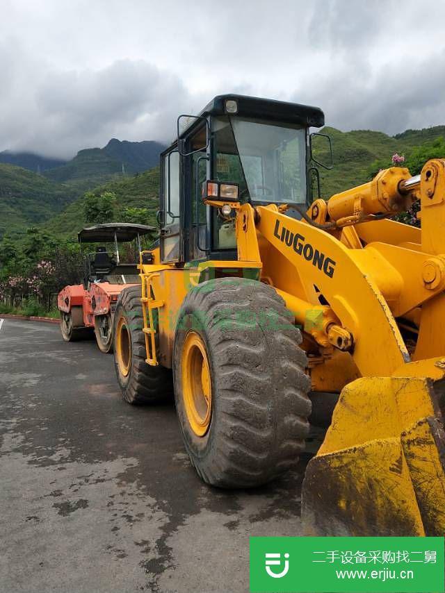 貴州出售二手柳工CLG855裝載機(jī)