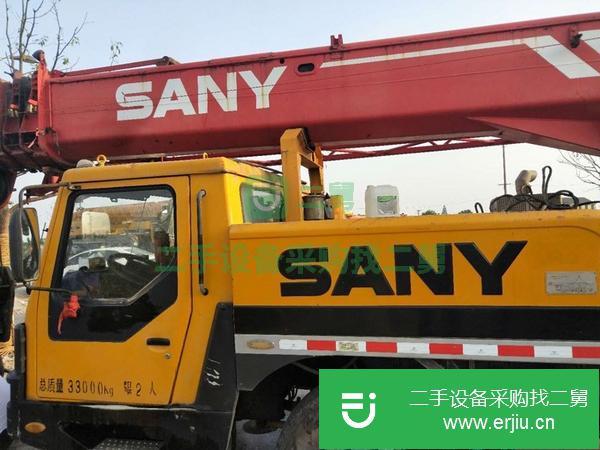江蘇出售二手三一25噸五節臂隨車吊