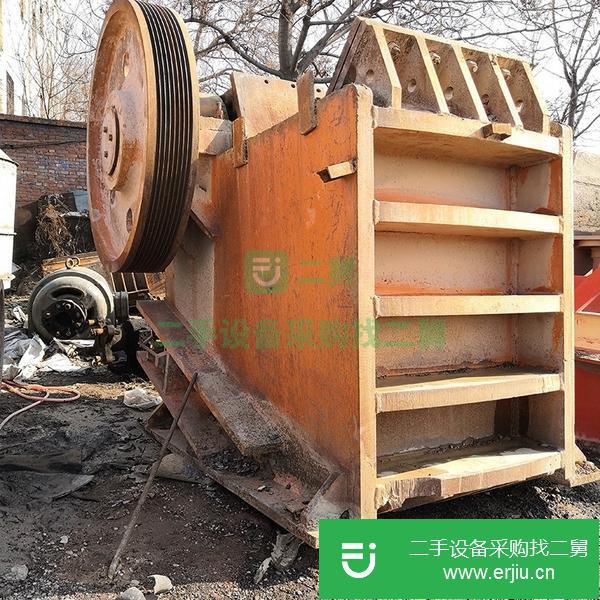 河南出售二手750顎式破碎機
