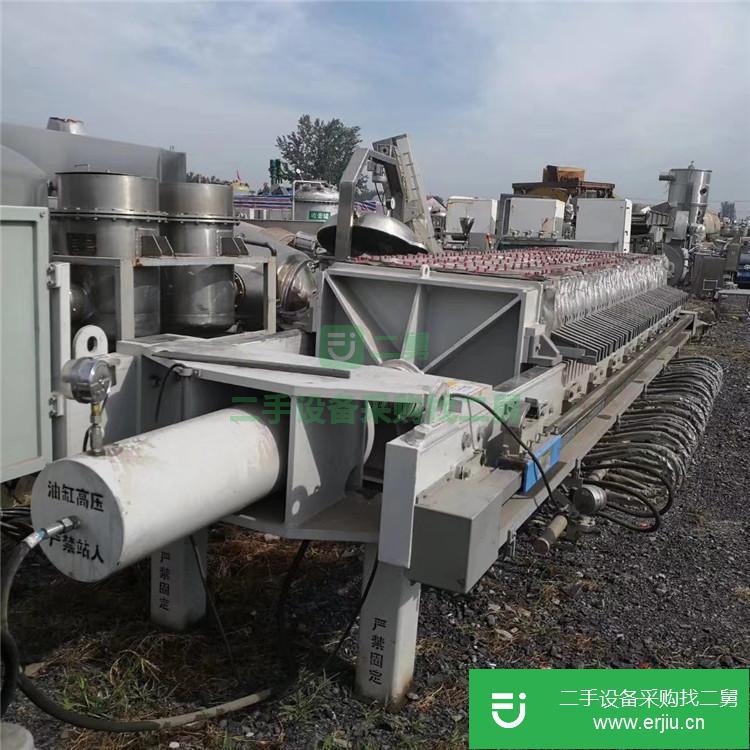 山東出售二手80平方板框壓濾機
