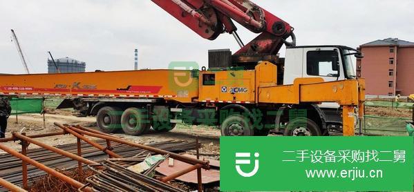 江蘇出售二手徐工56米泵車