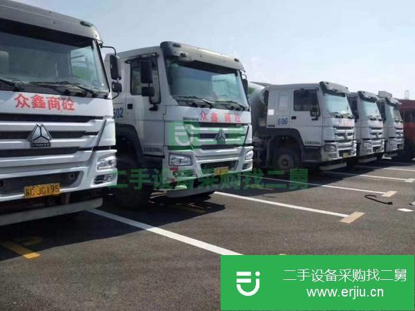 甘肅出售二手豪沃攪拌車國5大16方