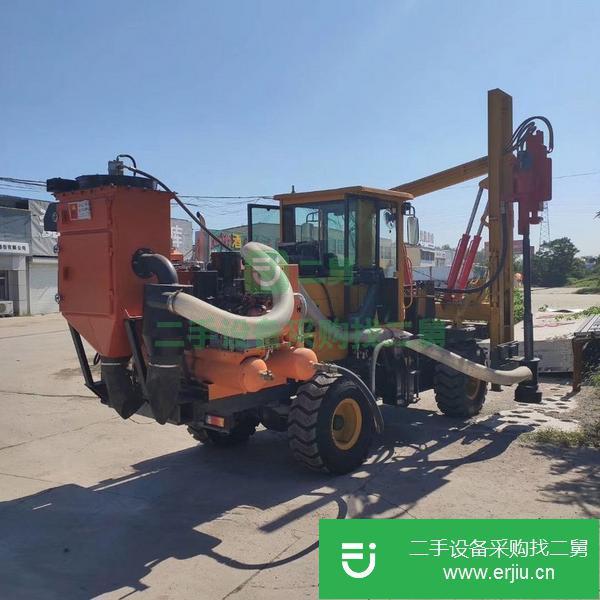 云南出售二手護欄打樁機