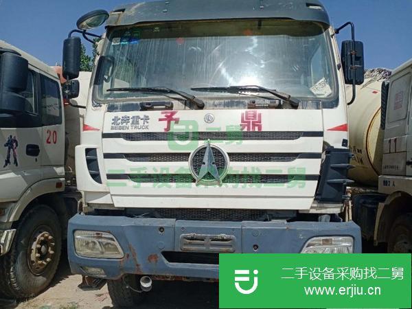 山東出售二手北奔攪拌車  大14方 340馬力