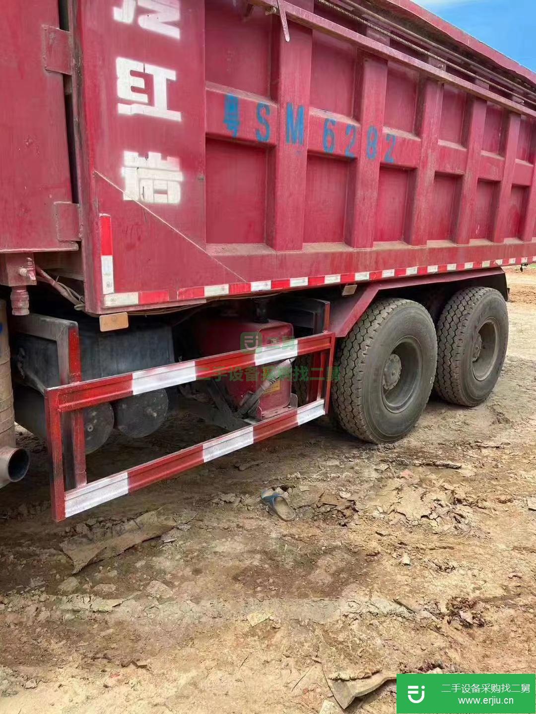 江西出售二手上汽紅巖自卸車