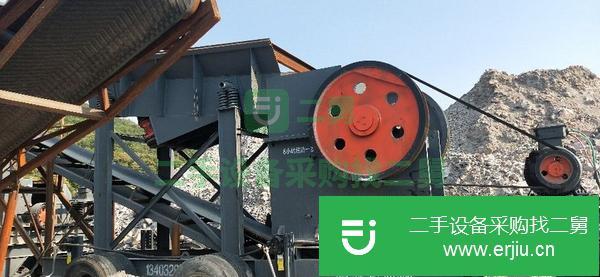 山東出售二手移動破碎機設備，時產200噸