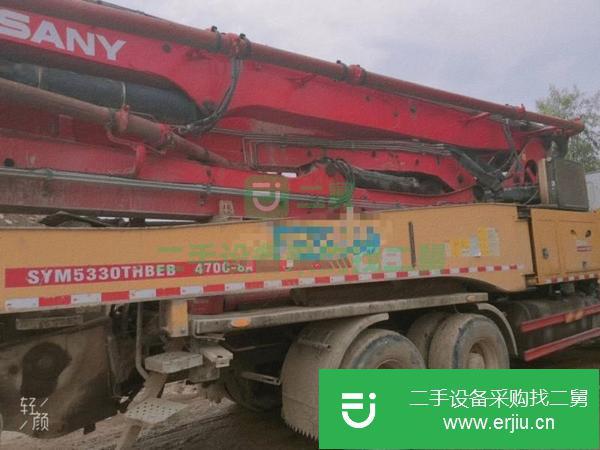 河北出售二手三一47米泵車