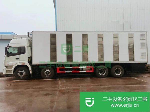 云南出售二手東風天龍前四后八鋁合金畜禽運輸車