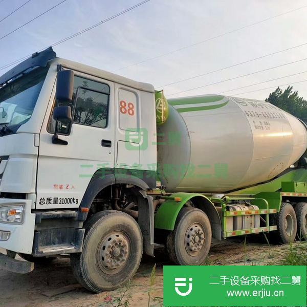 河北出售二手豪沃大20方攪拌車