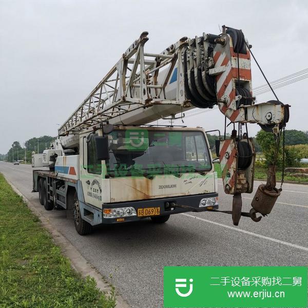 河北出售二手中聯20噸五節壁吊車
