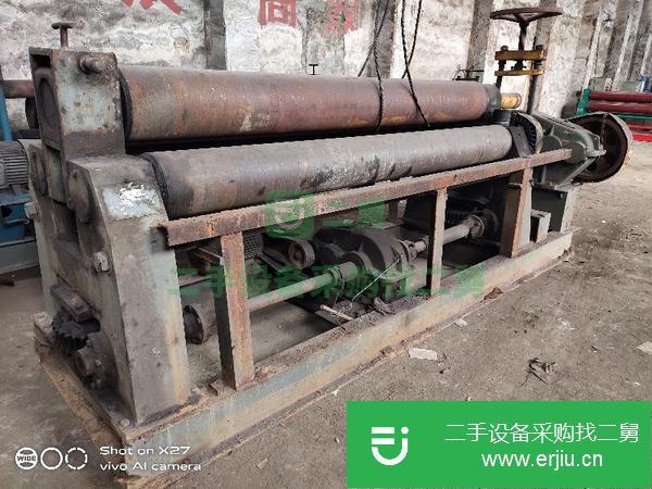 湖南出售二手實(shí)心W11-20*2500機(jī)械自動(dòng)卷板機(jī)