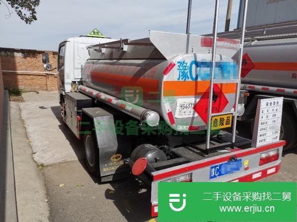 河南出售二手2噸藍牌油罐車