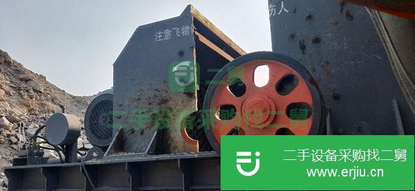 山東出售二手移動破碎機設備，時產200噸