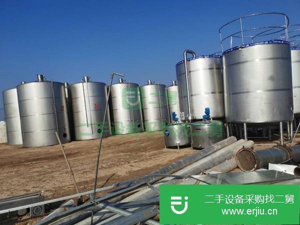河北出售二手單層不銹鋼儲罐