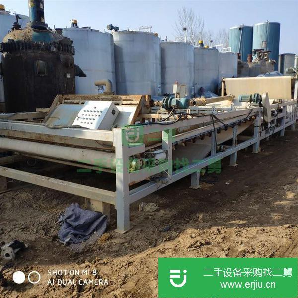 山東出售二手污泥脫水帶式壓濾機(jī)
