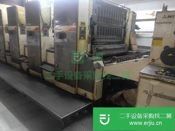 山東出售二手三菱3F四色印刷機