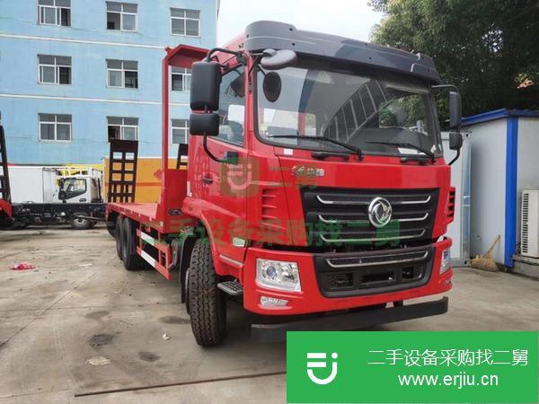 安徽出售二手東風挖機平板運輸車
