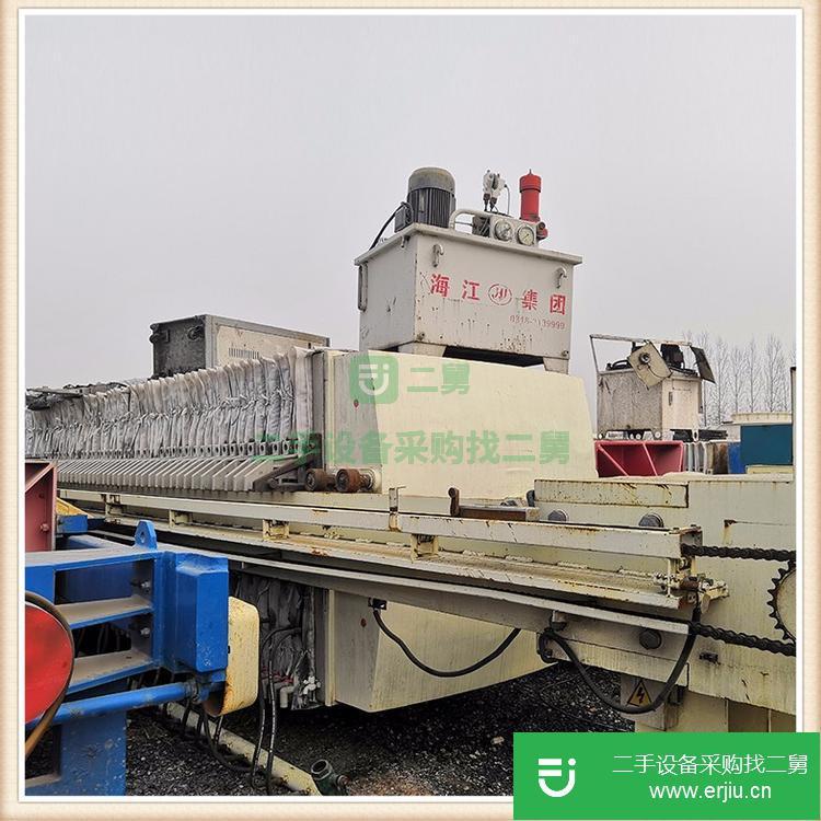 山東出售二手100平方隔膜壓濾機(jī)