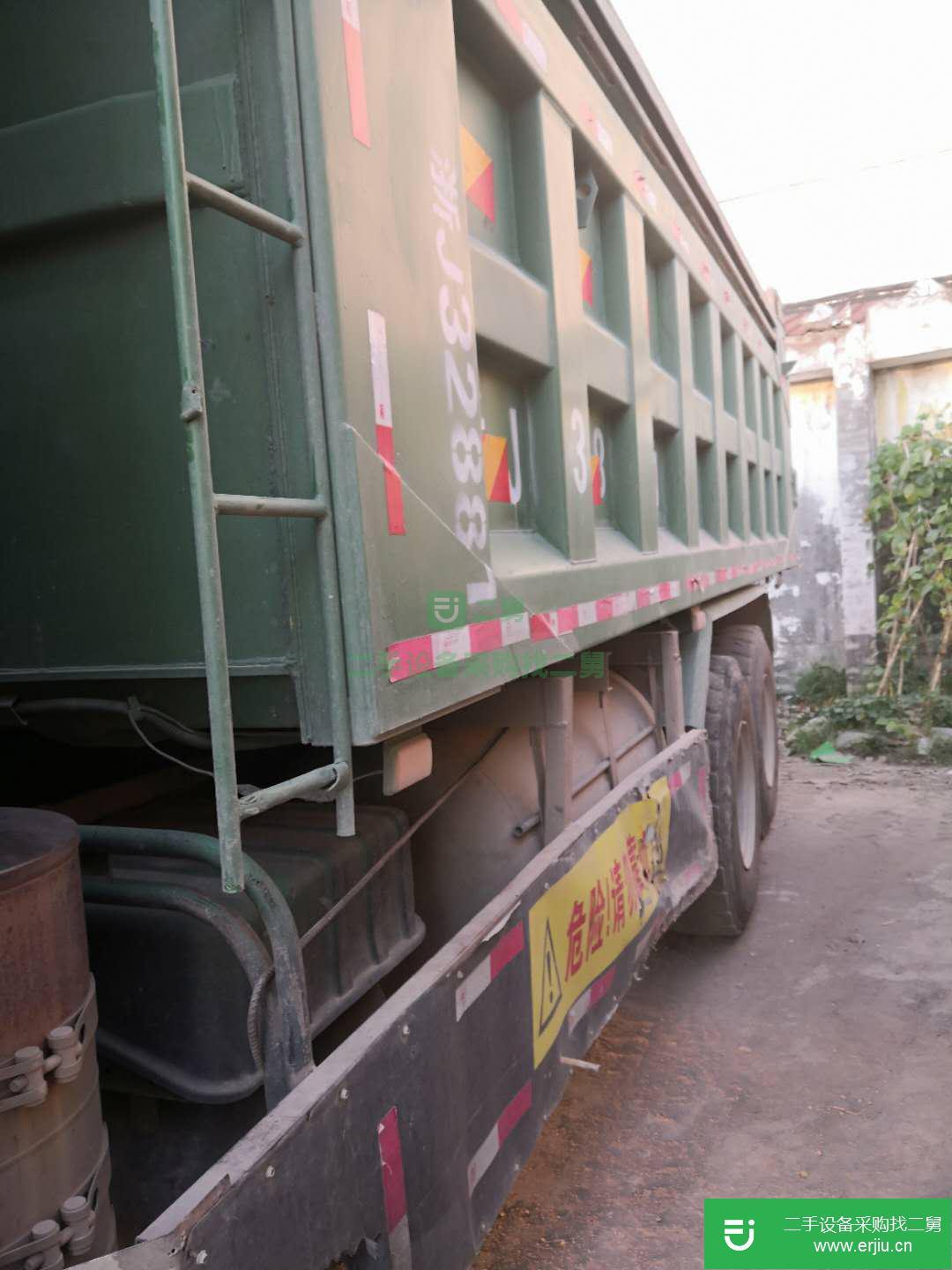 浙江出售二手上汽紅巖自卸車