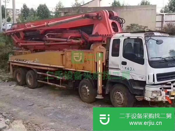 河北出售二手五十鈴46米泵車