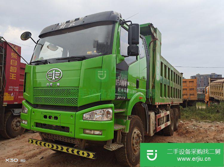 江西出售二手一汽解放自卸車