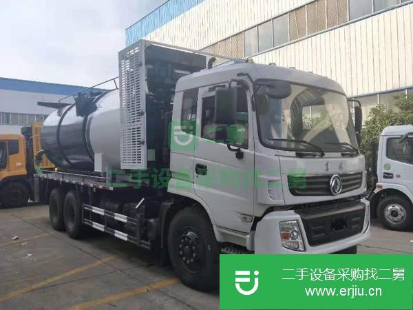 青海出售二手后八輪18方吸污車
