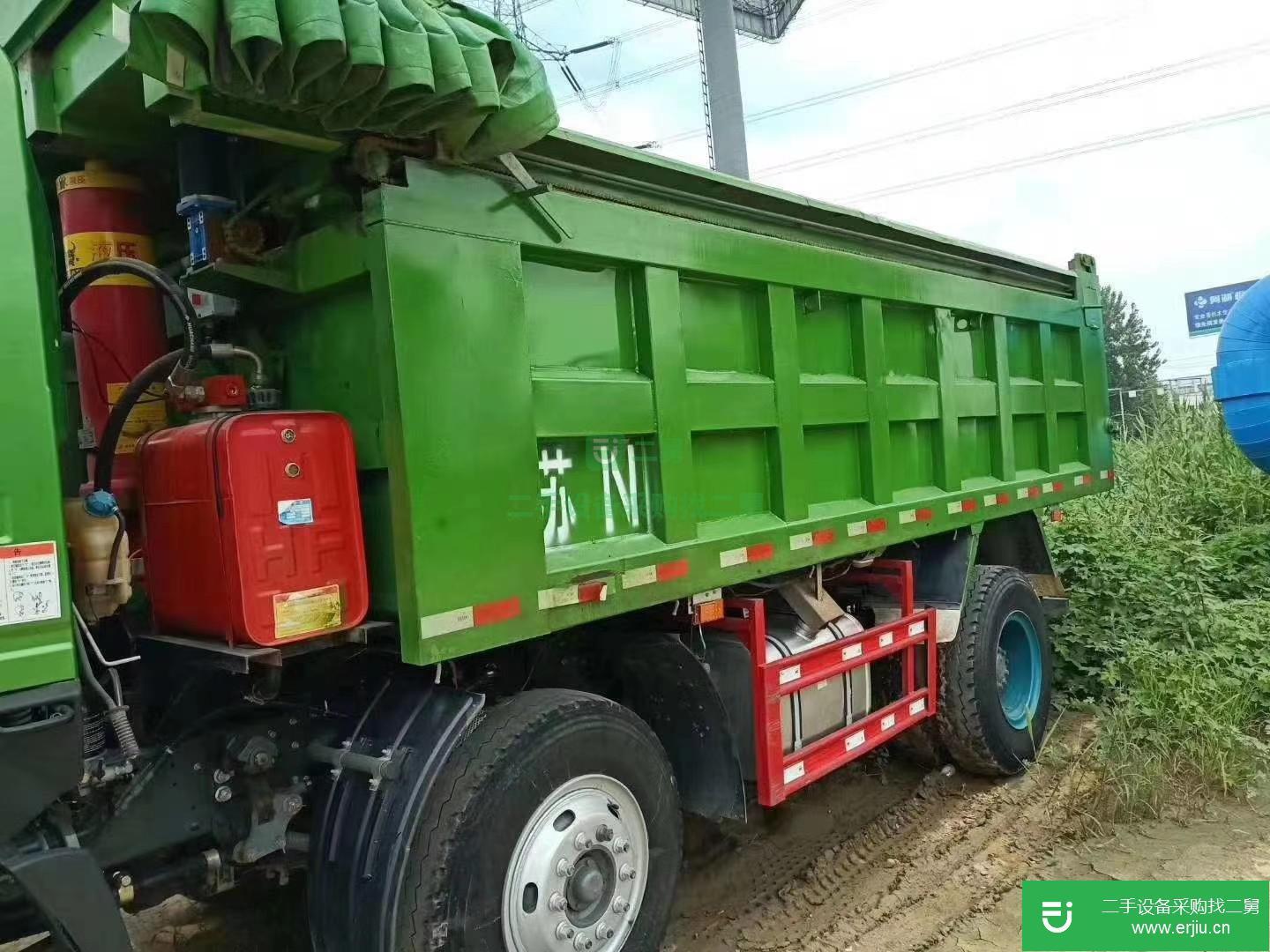 江蘇出售二手重汽王牌自卸車