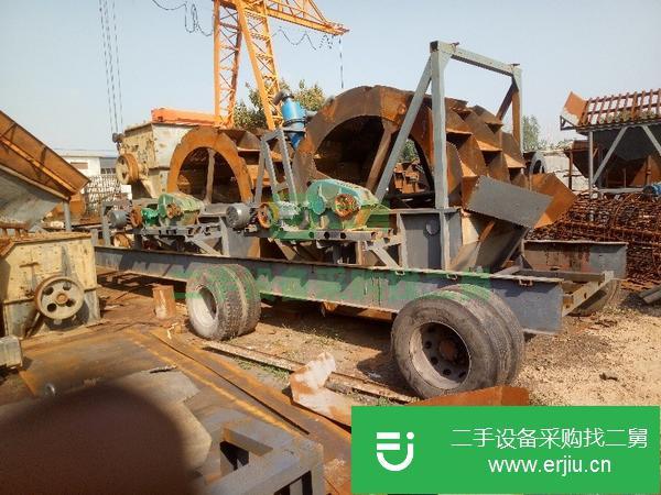 山東出售二手移動洗砂機
