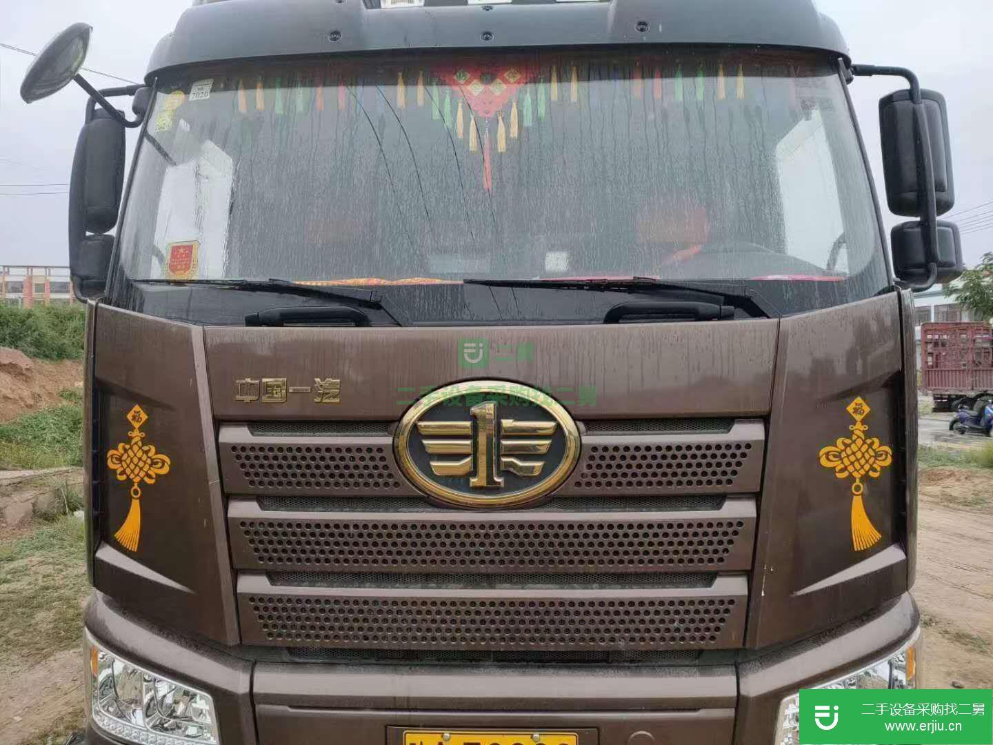 山東出售二手一汽解放半掛車