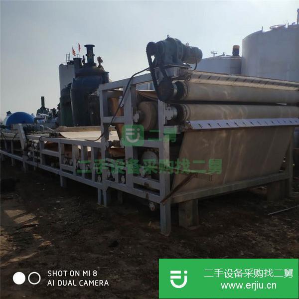 山東出售二手3米帶式壓濾機
