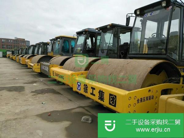 湖北出售二手22噸徐工壓路機