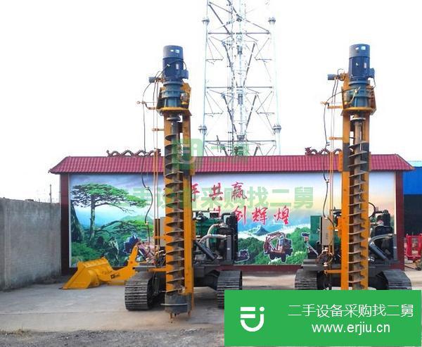 廣西出售二手新型液壓打樁機(jī)