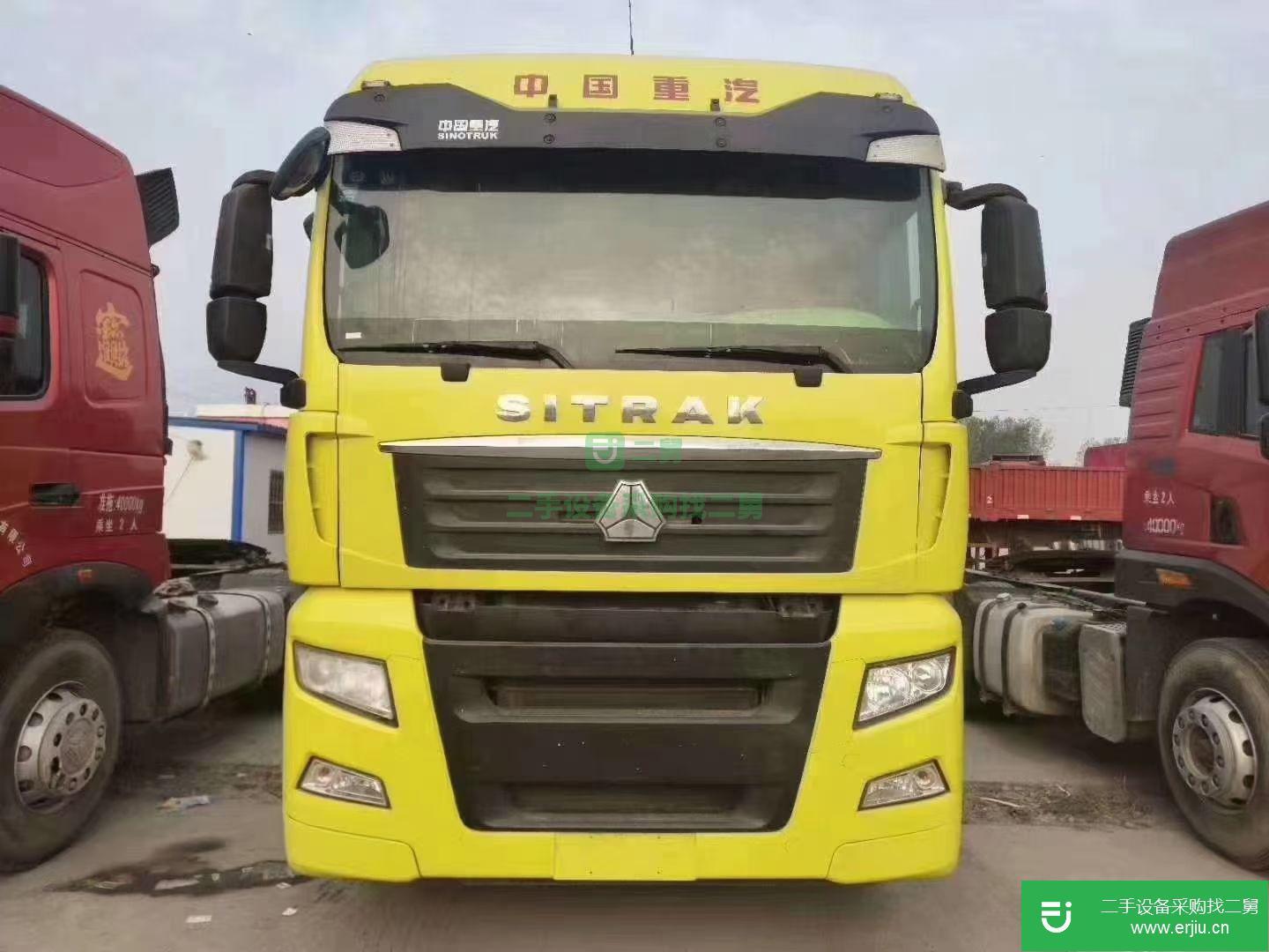 山東出售二手重汽汕德牽引車
