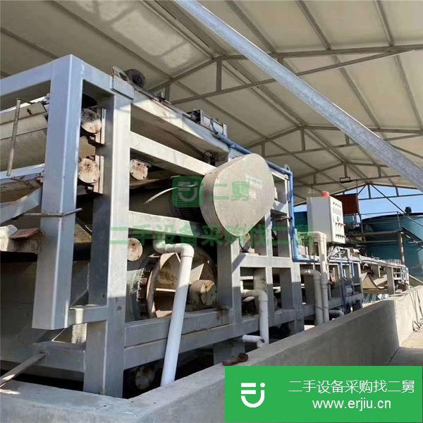 山東出售二手污泥脫水壓濾機