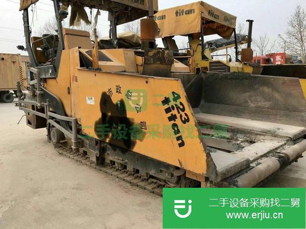 重慶出售二手攤鋪機