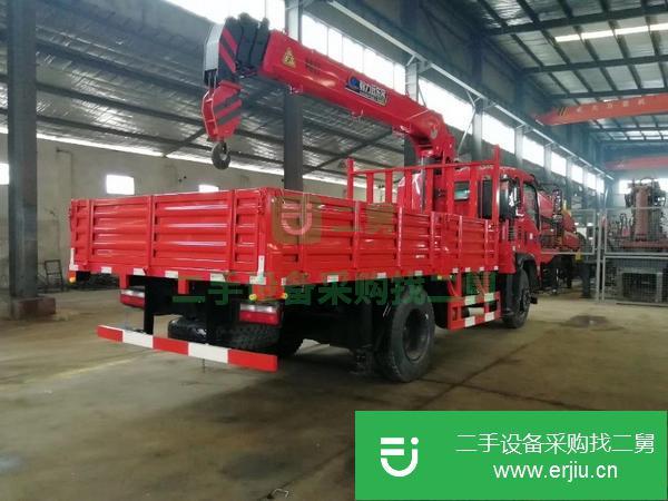 湖北出售二手東風(fēng)小單橋6.3噸隨車吊