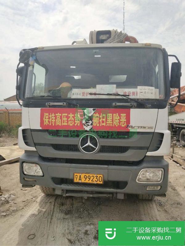 寧夏出售二手中聯56米泵車