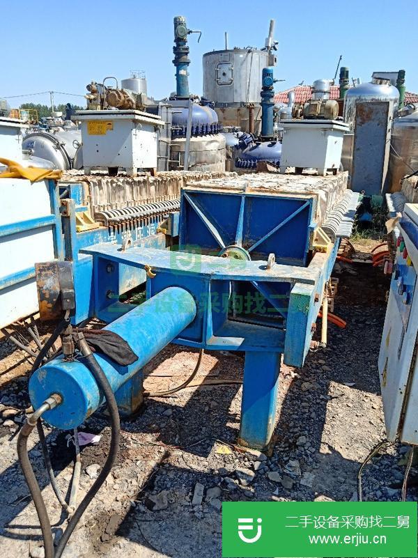 西藏出售二手80平方壓濾機