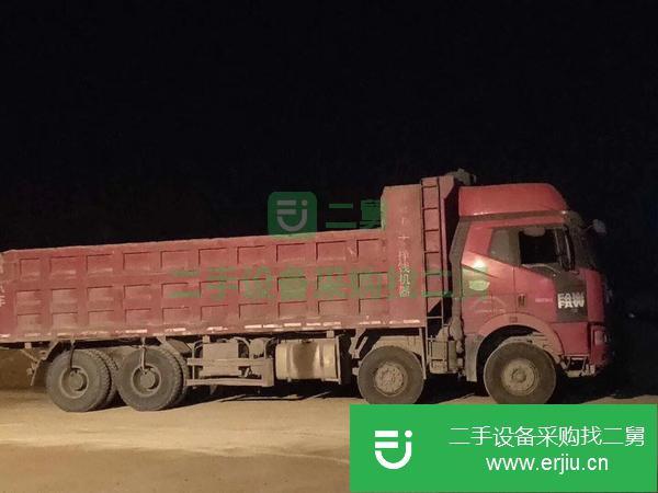 廣東出售二手前四后八解放自卸車