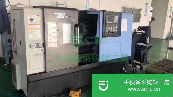 遼寧出售二手韓國斗山LYNX 235II數控斜身車床